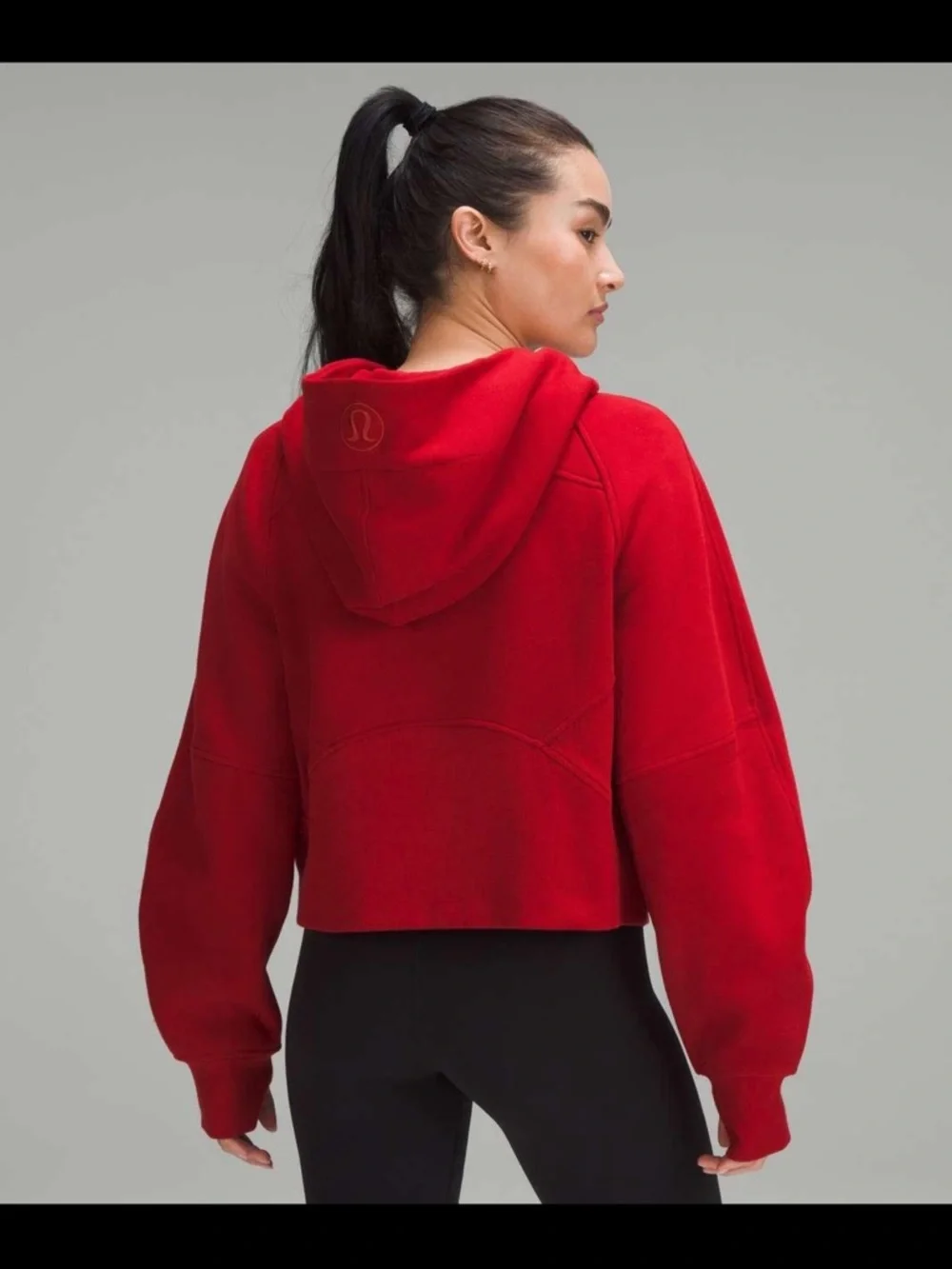 Lululemon Scuba Oversized Half-Zip Hoodie XS/S NWT College Crimson